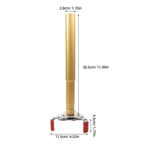 Dead Simple Smoke Transducer Assembly Kit Swaps High Ceiling Sensors In Offices And Schools Swiftly With Solid Aluminum Mount, 30.5cm tall.