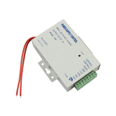 K80 Power Supply Controller For Door Access Systems Easy Install Plug And Play 100 To 240 Volt AC To 12 Volt DC Output device