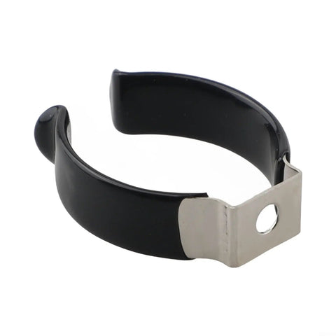 Stainless Steel Spring Terry Clips With Narrow Base And Rubber Grip For Secure Tool Holding In Garage Or Workshop, Fits 20mm-30mm tools