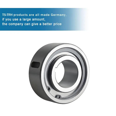 Close-up view of Top Shelf Overrunning Clutch One Way Bearing CK-A55160 Wedge Ratchet, engineered in Germany for heavy duty use.