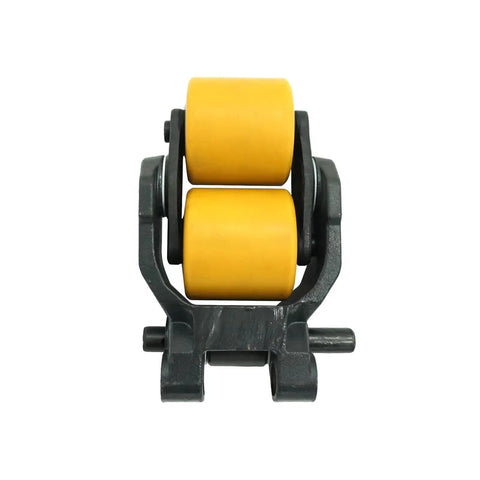 Heavy Duty Forklift Load Castor Bogie Assembly With Fiber Bush Replacement For Linde T20 T24 T30 N20 Part 1318501111, close-up view.