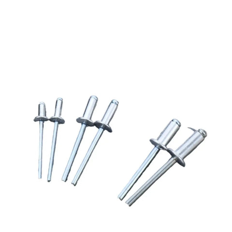 All In One Aluminum Blind Rivet Kit with 12 sizes and 260 pieces assorted rivets for metalwork, furniture, and automotive projects