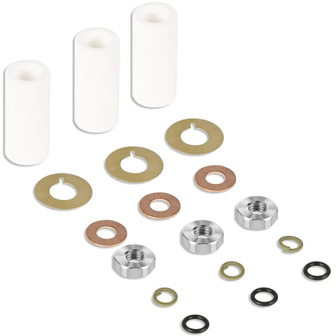 18mm Piston Kit Ceramic Plunger Repair Kit For AR Pump Series RK RKA RKV XRCA XRV XRCV Includes O Rings Backup Rings