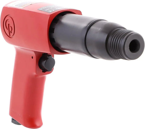 Heavy Duty Air Hammer For Construction And Welding, Pistol Grip Pneumatic Tool With 2300 BPM, 0.401 Inch Shank, front view