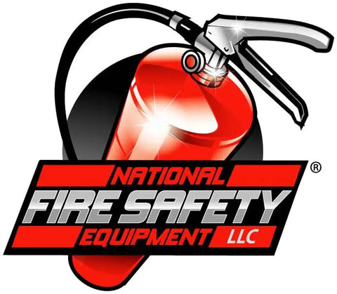 Heavy Duty 2.5 Gallon Stackable Water Fire Extinguisher Holder Slick No Drill Wall Mount Rack Built Tough HDPE Plastic Brackets logo.