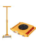 4 Pack Heavy Duty Machinery Skates Dolly For Industrial Moving Equipment 6 Ton Capacity With 360 Degree Swivel Heavy Machinery Mover