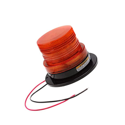 Beefy Amber Led Strobe Beacon Light For Genie Boom Lifts Replacement Warning Flasher Lamp 56704GT 20189GT with wiring, vibrant amber lens