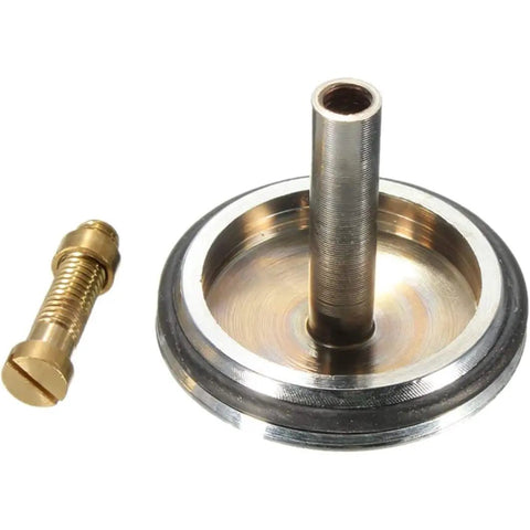 Lcarege Replacement Bathtub Stopper, Bathroom Up Drain Stopper in brass, 44mm diameter with flat seal and screw included.