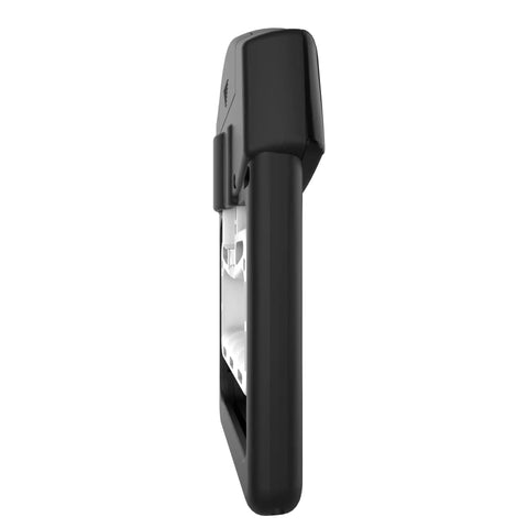 Crush Every Rep With This Deadset Accurate Digital Hand Dynamometer Grip Strength Meter featuring a sleek black design side view.