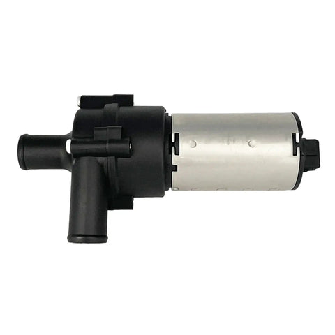 Auxiliary Water Pump For Mercedes Benz ML Class 1998-2005 Engine Cooling System Replacement Part Oem 0018356064 side view showing motor and connector.