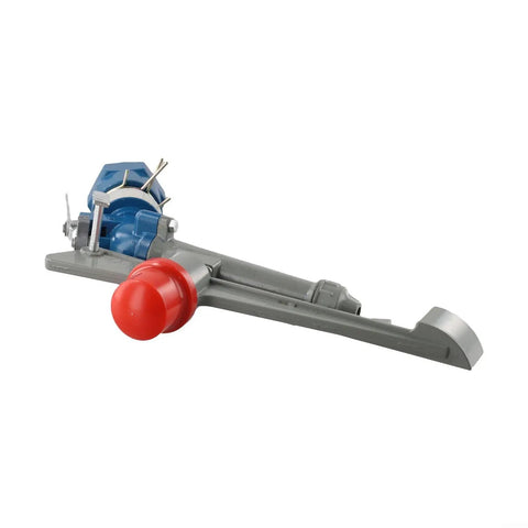 Adjustable 1 Inch Lawn Sprinkler With Zinc Alloy Body 35 To 40 Meter Spray Radius 360 Degree Rotation For Big Lawns Crops And Yards