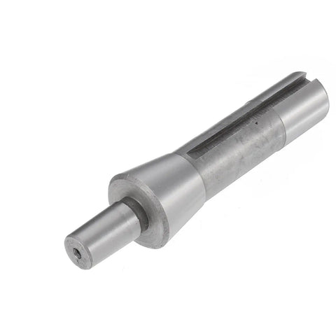 Heavy Duty R8 Collet Chuck Tool Holder For Milling Machine With 13mm Capacity And Precision Accuracy For Lathes And Drill Presses That Are Totally Sick And Ready To Work Hard, silver metal construction.