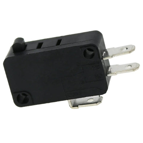 Two Pack 1NO 1NC Push Button Micro Switches For Appliances And Gadgets, Microwave Ovens, Washers, Rice Cookers, And Game Consoles