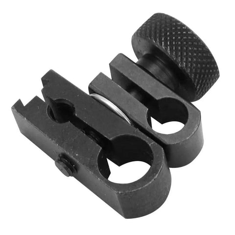 Close-up of Dial Indicator Clamp Kit with Tungsten Steel Chuck Sleeve, Lever Swivel Dovetail Clamp for Dial Test Indicator 4mm 6mm 8mm