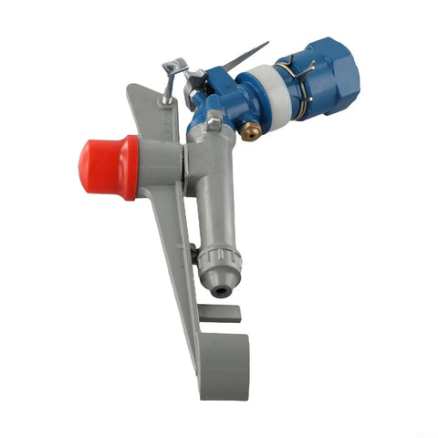 Adjustable 1 Inch Lawn Sprinkler With Zinc Alloy Body 35 To 40 Meter Spray Radius 360 Degree Rotation For Big Lawns