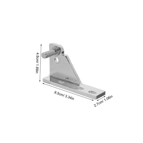 Heavy Duty Zinc Alloy Commercial Kitchen Freezer Door Hinge 4 Pack With Silent Operation And Easy Install For Pro Kitchens And Busy Foodservice Environments Durable Pivot Low Noise Smooth Open Close Simple Assembly, 8.5cm silver hinge