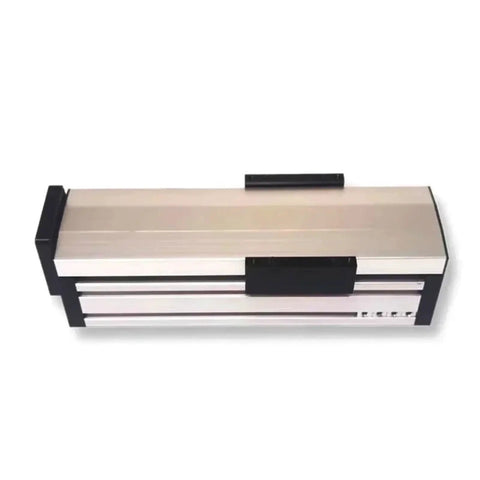 CNC Milling Linear Guide Actuator 70Mm Wide Xyz Shaft Fully Enclosed Sliding Table with smooth dust cover top view