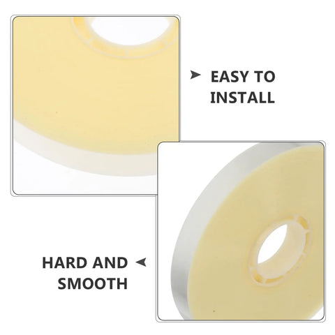 Heavy Duty Strapping Tie For Machines And Box Packaging Pro Grade Fast Easy Packing Tape, smooth surface shown close-up