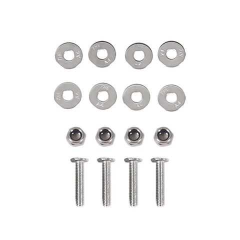 Stainless steel mounting hardware for Hydrofoil Stabilizer For Outboard Boats 15 To 300HP Fuel Saving Fin ABS Engineering Plastic