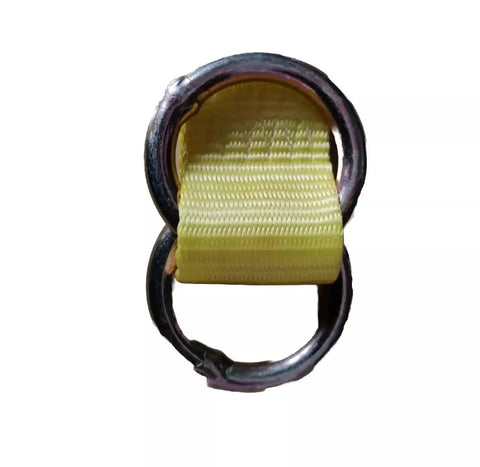 Straight Up Tough Replacement Moving Straps For Hand Trucks Include 15 Foot Yellow Nylon Webbing With Secure Rings to lock down loads.
