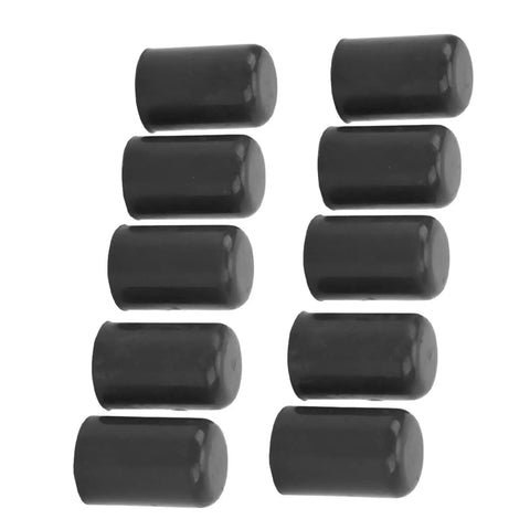10Pcs Silicone Vacuum Hose Cap Kit For 16mm Car Intake Lines Weatherproof End Plugs With Easy Install Engine Bay Shield Against Heat Oil Leaks Cracking And Wear displayed in a grid arrangement. 