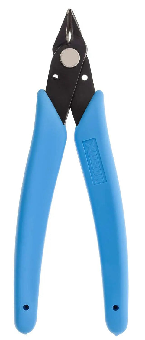 Micro-Shear Full Flush Cutter 170-II 5.11 Inch Precision Wire Cutter For 18 AWG Soft Wire With Tapered Jaw 56 RC High-Grade Alloy Steel