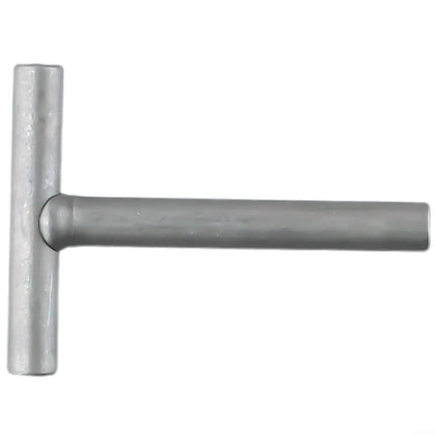 Heavy Duty T Handle Valve Adjusting Wrench With 3Mm 3.5Mm 4Mm Square Drive Socket For Motorcycle Engine Clearance Tuning, gray steel tool.