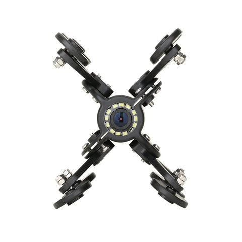 Tough As Nails Industrial Borescope With Seven Inch Monitor And Fifty Foot Flex Cable built for pipe inspection with flexible LED camera.