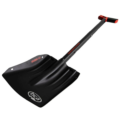 Dozer 2HS Avalanche Shovel With Ovo Concave Shaft Low Profile Beefy Blades And Cored Handles For A Strong Lightweight Packable Rescue Tool Black