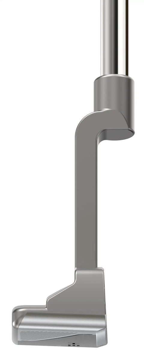 HB Soft 2 Putter With Speed Optimized Face Technology And Dynamic Groove Milling For Consistent Distance, side view, silver finish