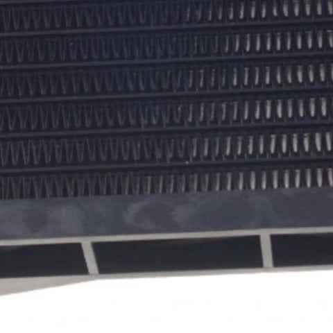 Close-up of Chevy Silverado Transmission Oil Cooler Direct Fit 2001 2002 2003 2004 2005 2006 HD 1500 Replacement fins detail