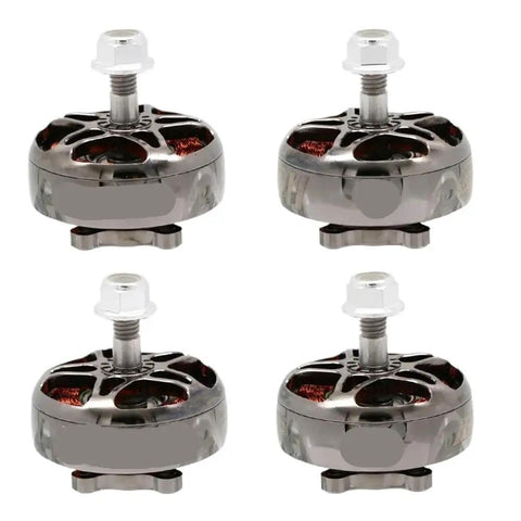 Four Pack 2807 6S 1300KV Brushless Motors For FPV Drones And RC Quadcopters High Power Durable Shell Easy Quick Install For DIY RC Hobbyists