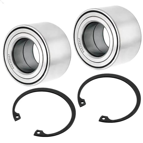Built Tough Four Piece Wheel Bearing Kit For Atv And Utv 400 500 700 800 Cc Engines Front Rear Hub Sets Heavy Duty Seal Package with bearing units and seals.