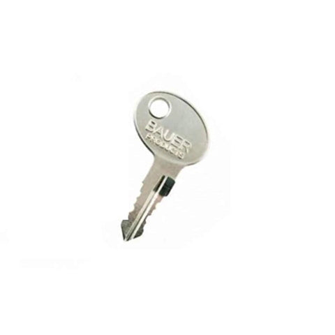 Key Code 951 Bauer Auto Part Kit 1 Pack Vehicle Lock Reference For Cars And Trucks No Color Finish key close-up for secure access
