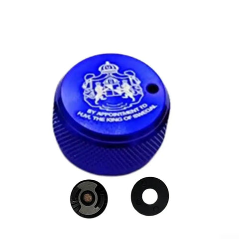Blue Aluminum Alloy Spool Mechanical Brake Knob With Internal Sound Kit For 3 Three Point Five 4 P5 Baitcasting Reels Replacement Parts