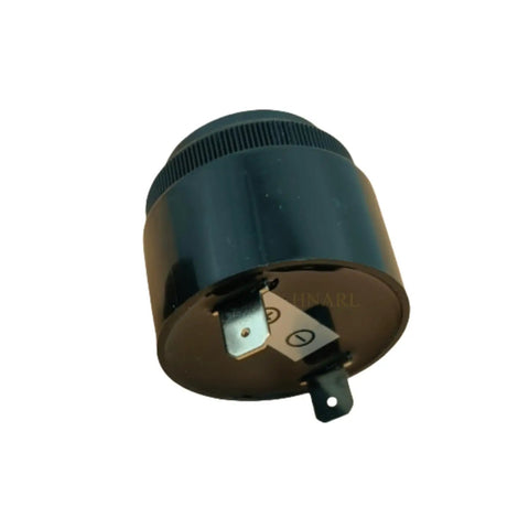 Solid Warble Tone Safety Alert Compatible With Genie Lift Gr S Tz Z Series Boom Equipment Swap Out 45383GT, black plastic replacement alarm.