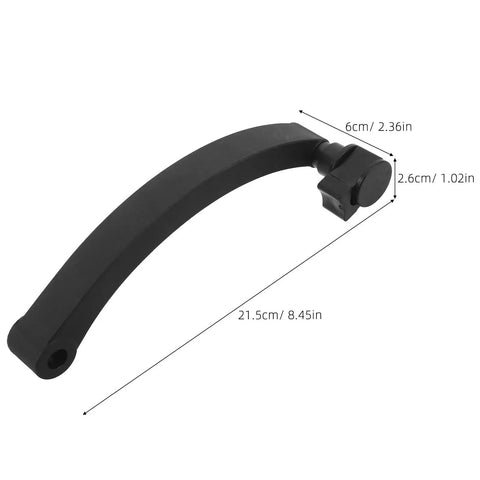 Heavy Duty Plastic Tire Balancing Machine Handle With Ergonomic Replacement Grip For Car Truck And Motorcycle Wheel Repair Tools, showing length and dimensions.