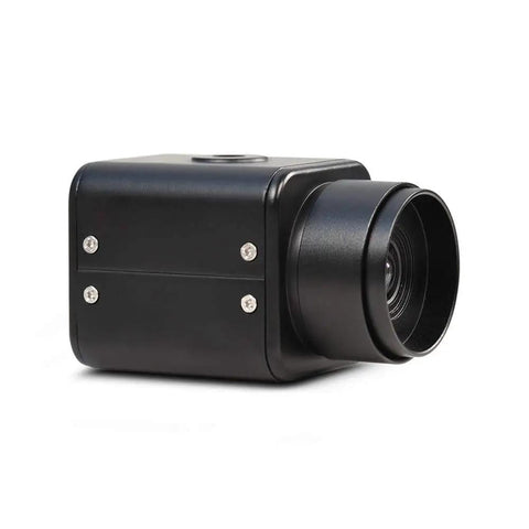 Black HDMI Camera for Security and Studio Use, 2160P30/25/24 and 1080P60/50/30/25 Capable, featuring 8MP 1/2.8 CMOS Sensor.