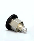 Top Shelf M8 Indexing Plunger No Locking Nut Required Built Tough With Dead Nuts Precision And Slick Finish Ideal For Heavy Duty Mechanical Projects And Shop Floor Grind Work Pro Level Hardware You Can Trust, close-up view of robust steel construction.