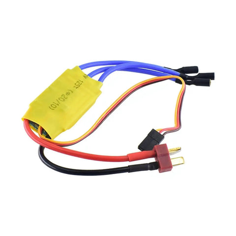 1000KV Brushless Motor and Combo for Lightweight to Medium Drones and Car Models with Flight Stability, High Thrust, Easy Install, Smooth Speed Control - ESC Cable Set