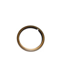 Shower Arm Extension Kit Replacement Part, Universal Fit For Large Showerheads shown in brass ring design