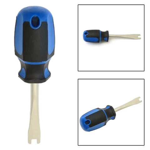 Underwater Valve Handwheel Wrench For Tanks And Regulators, Pro Grade Lightweight Steel And ABS Tool, Dual Heads Shown