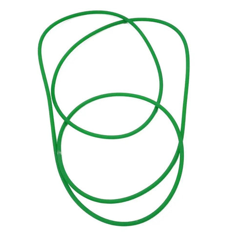 Indoor Bicycle Roller Drive Replacement Belt For Bike Trainer 5mm Wide By 185cm Perimeter TPU Cycling Belt Red Green