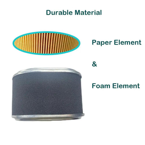 Go Kart Air Filter Cleaner Kit With KT196 Spark Plug For Coleman CK196 T GK200 And Honda GX160 GX120 GX200 durable material foam