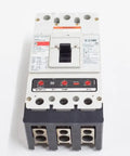 Heavy Duty 175 Amp Three Pole Molded Case Circuit Breaker With Solid 35ka Interrupting Power And Easy Six Hundred Volt Feed Thru Setup For Dependable Electrical Panel Upgrades On Site front view showing controls and connections.