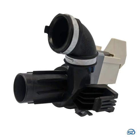 Dishwasher Circulation Pump Motor Assembly Replacement For Models W10846093 And W10610147, Model Specific Fit, Black and White Plastic