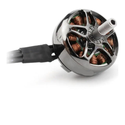 Close-up of a Beefy FPV Drone Brushless Motor from the 6S 1300KV 5S 1500KV 4S 1700KV Four Pack, showing durable casing and coil detail.