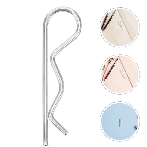 Top Tier Stainless Steel Cotter Pins R Shape for Mechanical Assembly Fasteners, heavy-duty, easy to install.