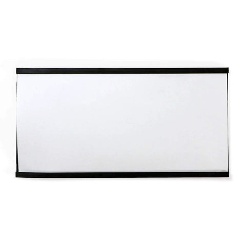 Heavy Duty 10 Pack Magnetic C Channel Label Holders 3X6 Inch Shelf Tags For Steel Racks with a black edge design.