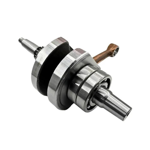 High Performance Crankshaft And Bearing Assembly With Reinforced Oil Seals For Kazuma Stels Xinyang 500 CC Atv Quad, side view.